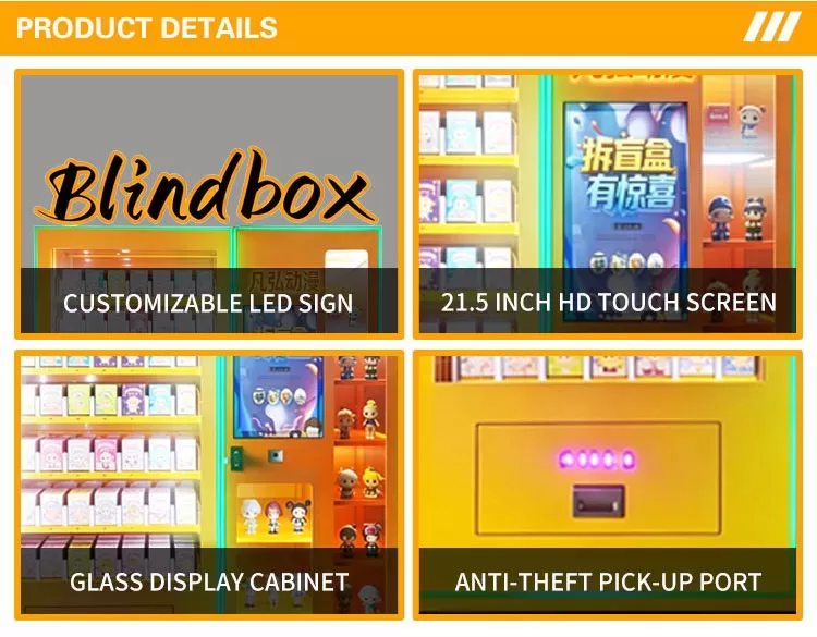 XY-Axis Blind Box Machine suitable for plush gifts watches blind boxes snacks and towels