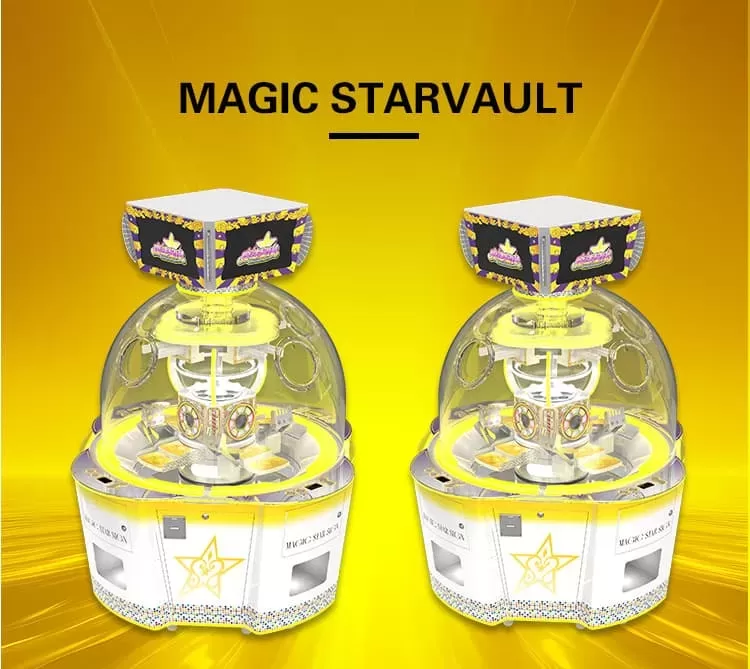 MAGIC STARVAULT Prize Redemption Arcade Machine | Large Claw Gift Game Machine