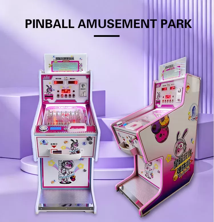 Cost-Effective Commercial Pinball Machine Metal Frame | Coin-Operated | 110/220V Power | 1-Year Warr
