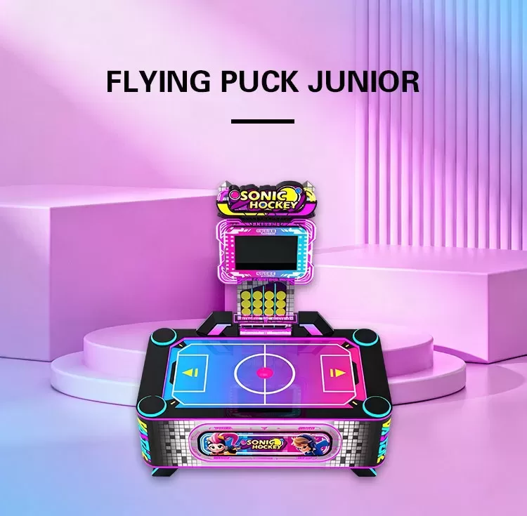 Flying Puck Junior | Compact Air Hockey Arcade Machine for Small Spaces