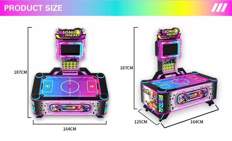 Space-Efficient 2-Player Air Hockey Table Product Dimension Diagram.jpg
