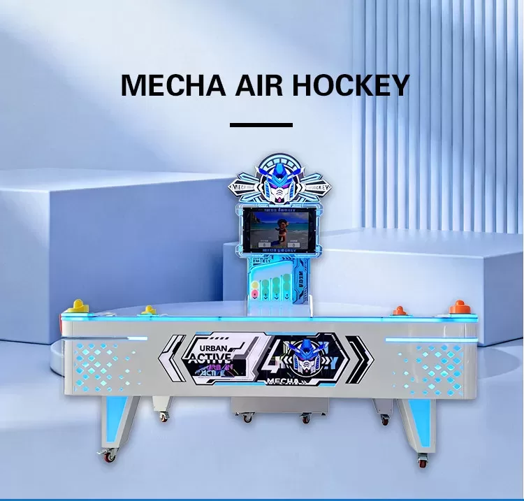 Mecha Air Hockey Heavy-Duty Commercial Arc