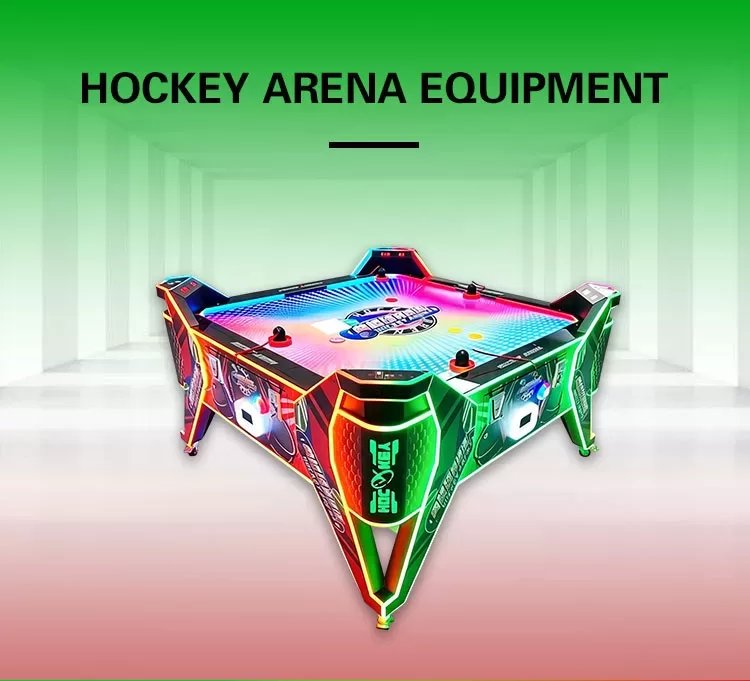 Hockey Arena Equipment | Compact Air Hockey Arcade Game for Entertainment Venues