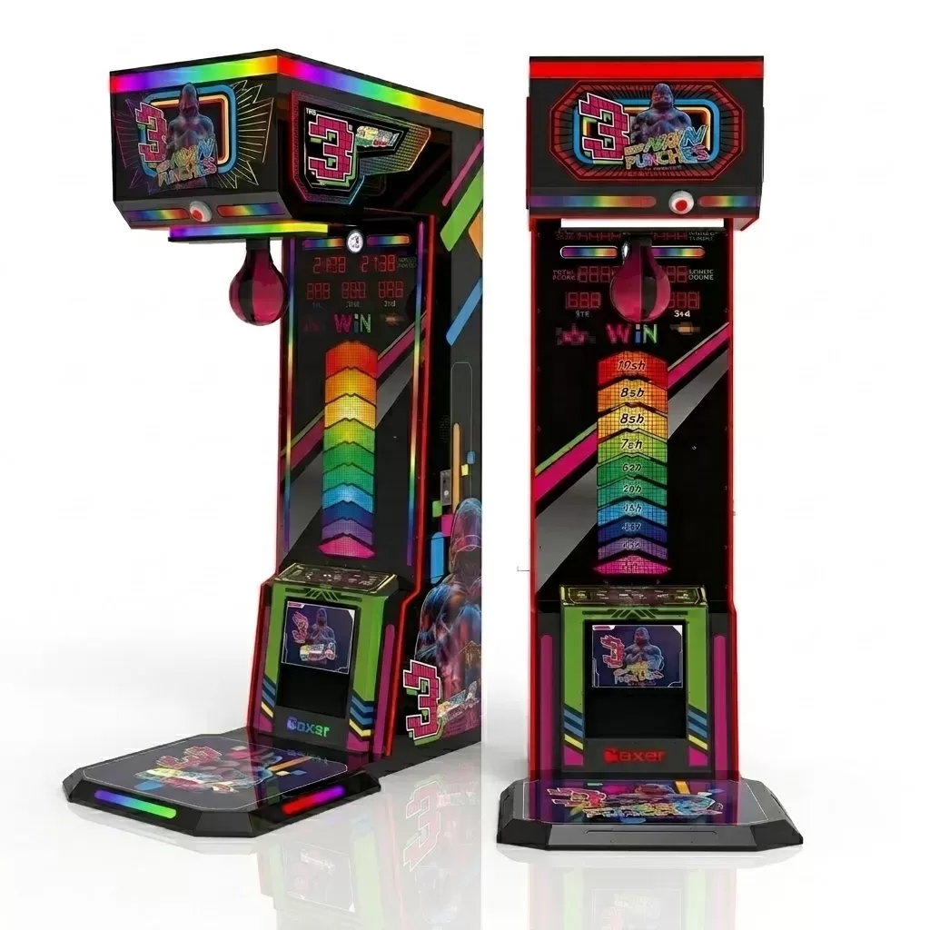 3-Punch Champ commercial punching machine detailed specifications panel