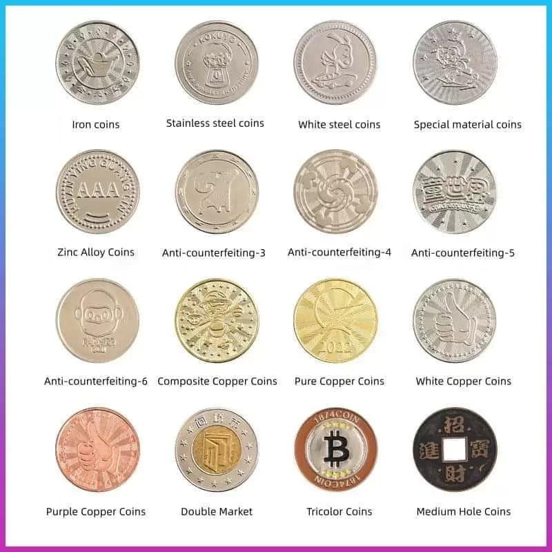 Game Coin | Custom Arcade Token & Coin for Amusement Machines