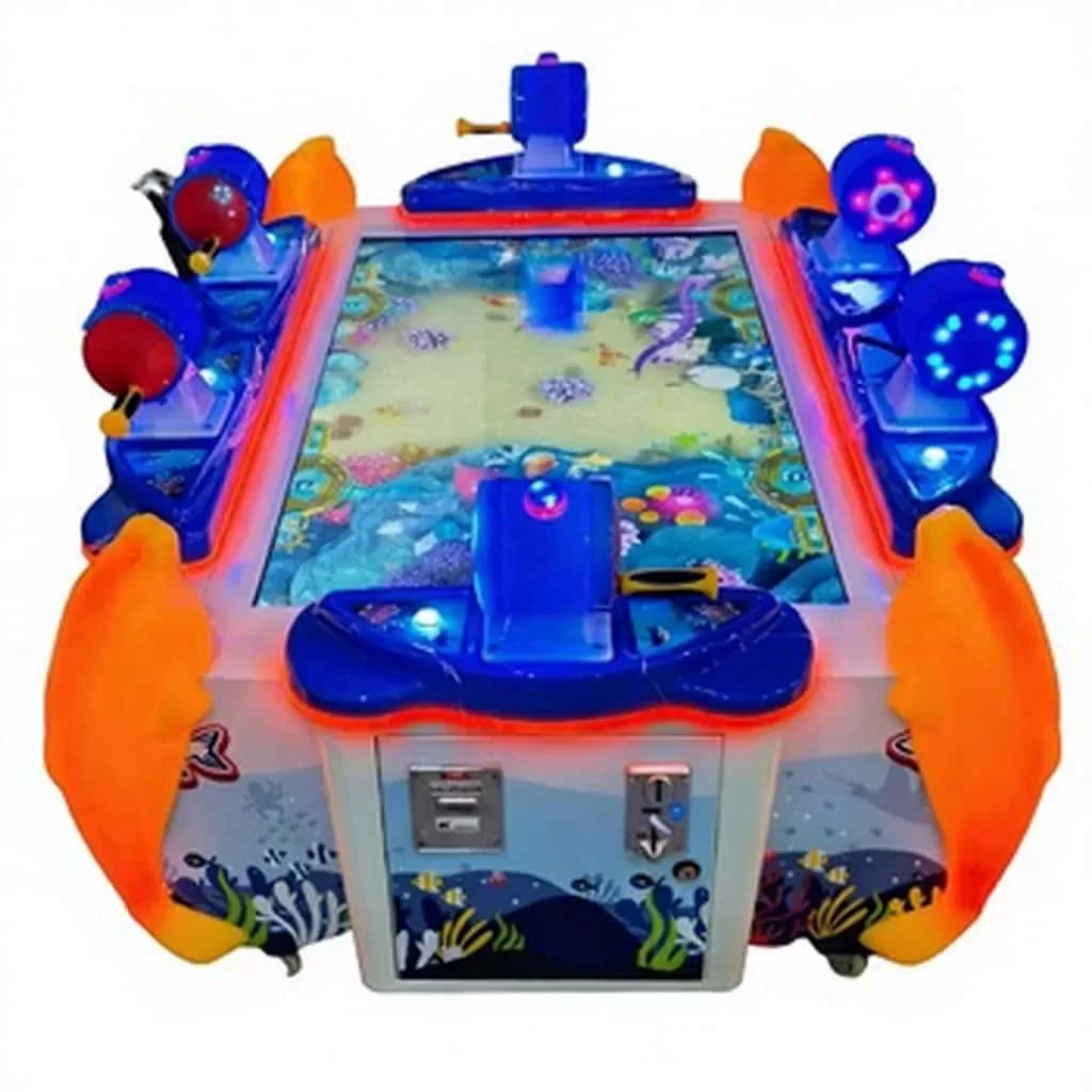 6 Play Fishing Arcade Game commercial arcade fishing machine detailed specifications panel