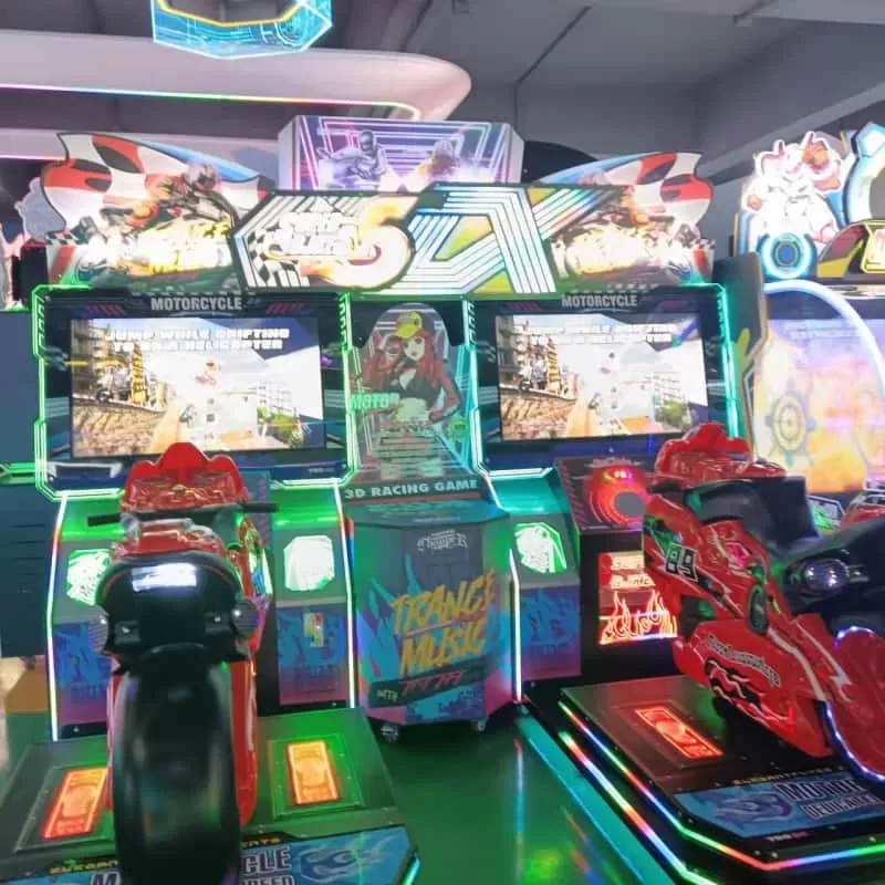 Technician performing quality control inspection on a commercial claw machine